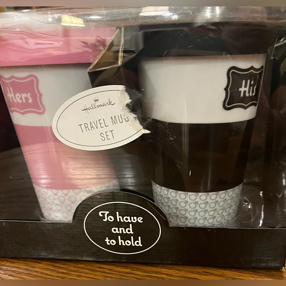 His & Hers Travel Mug Set
